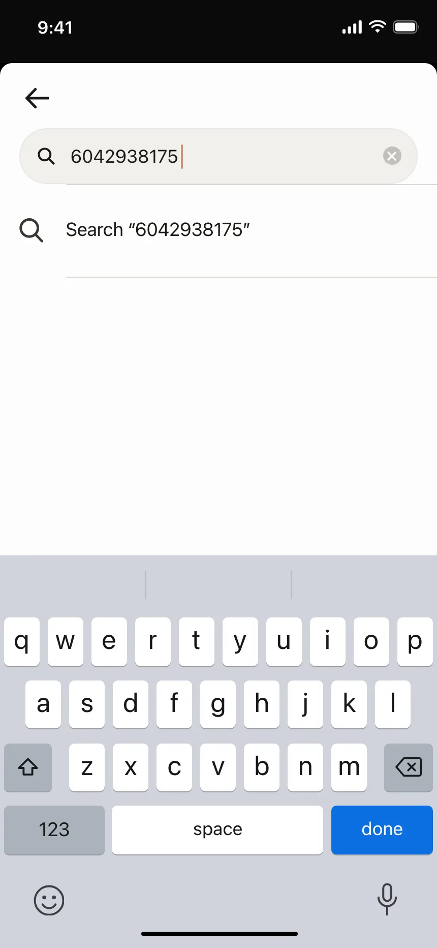 Search bar