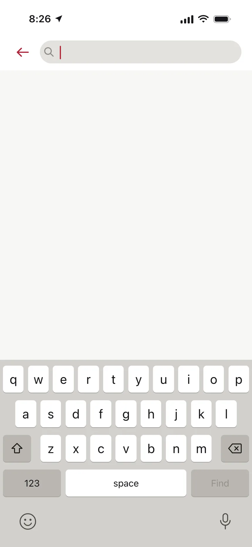 Search bar