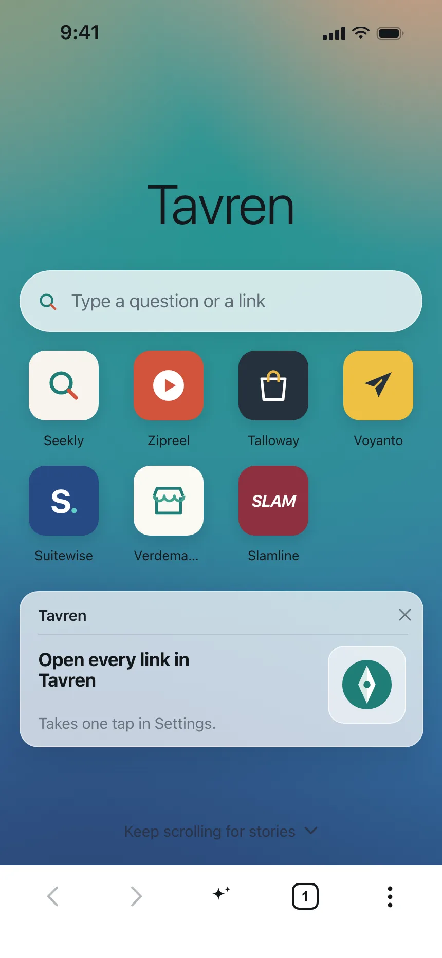 Search bar