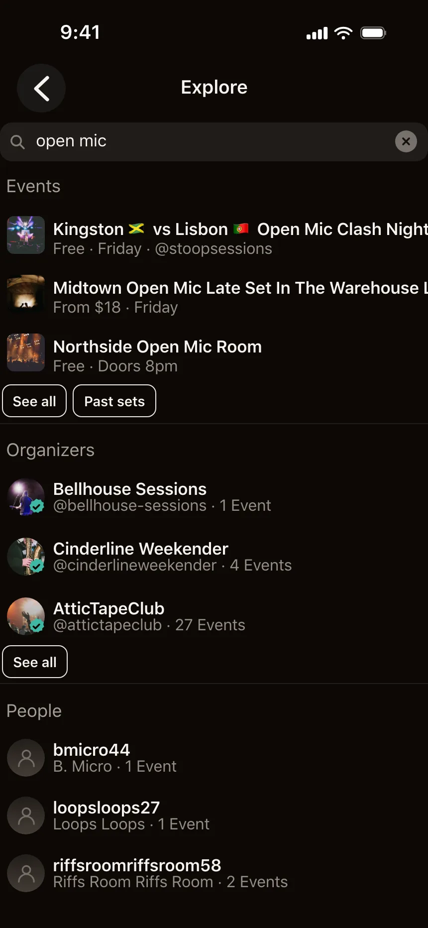 Search bar