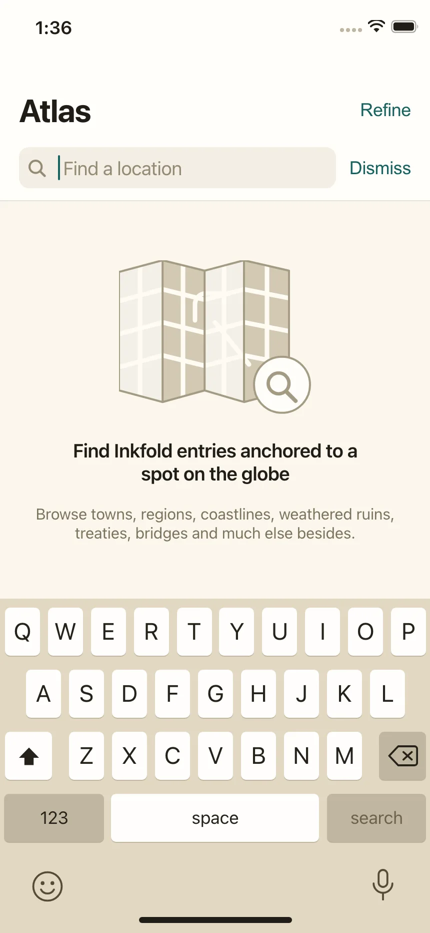 Search bar