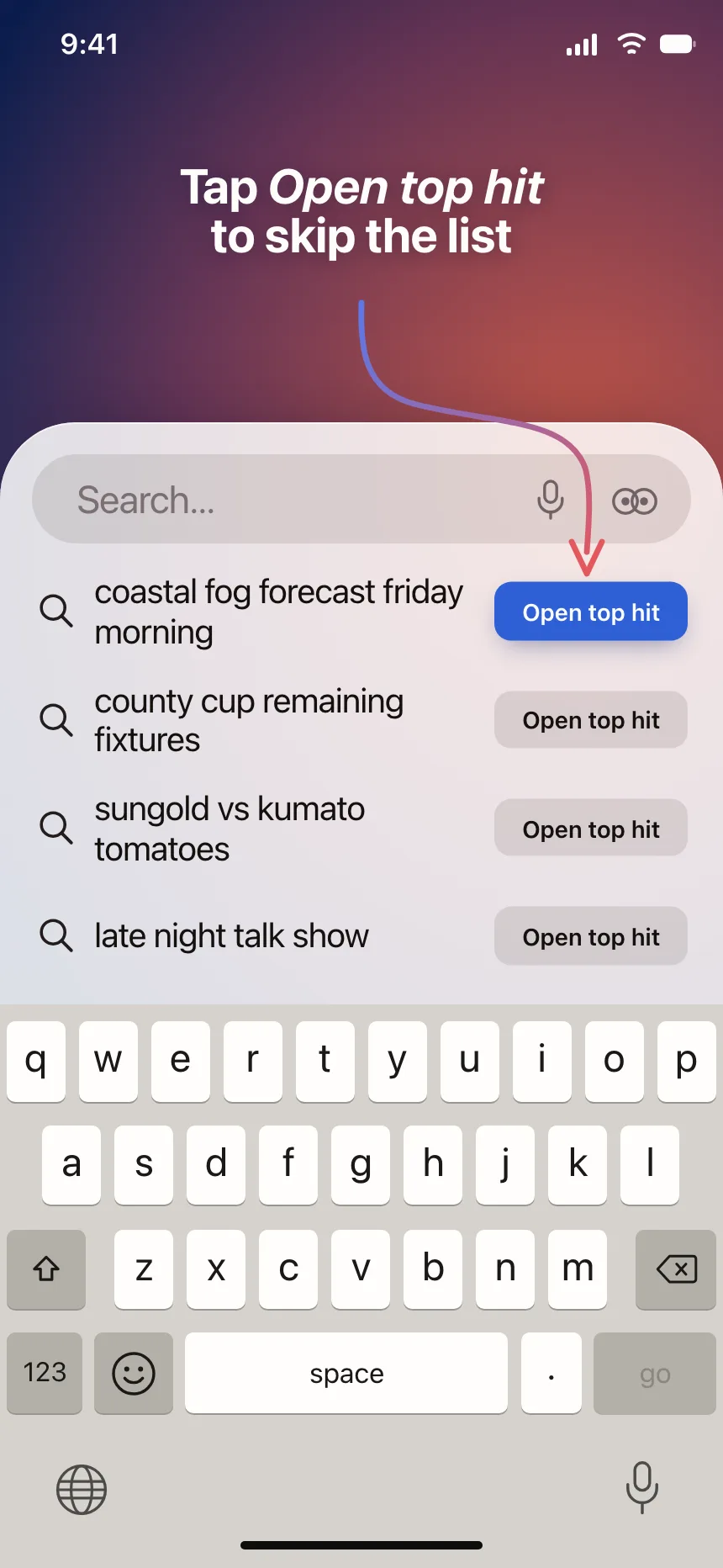 Search bar
