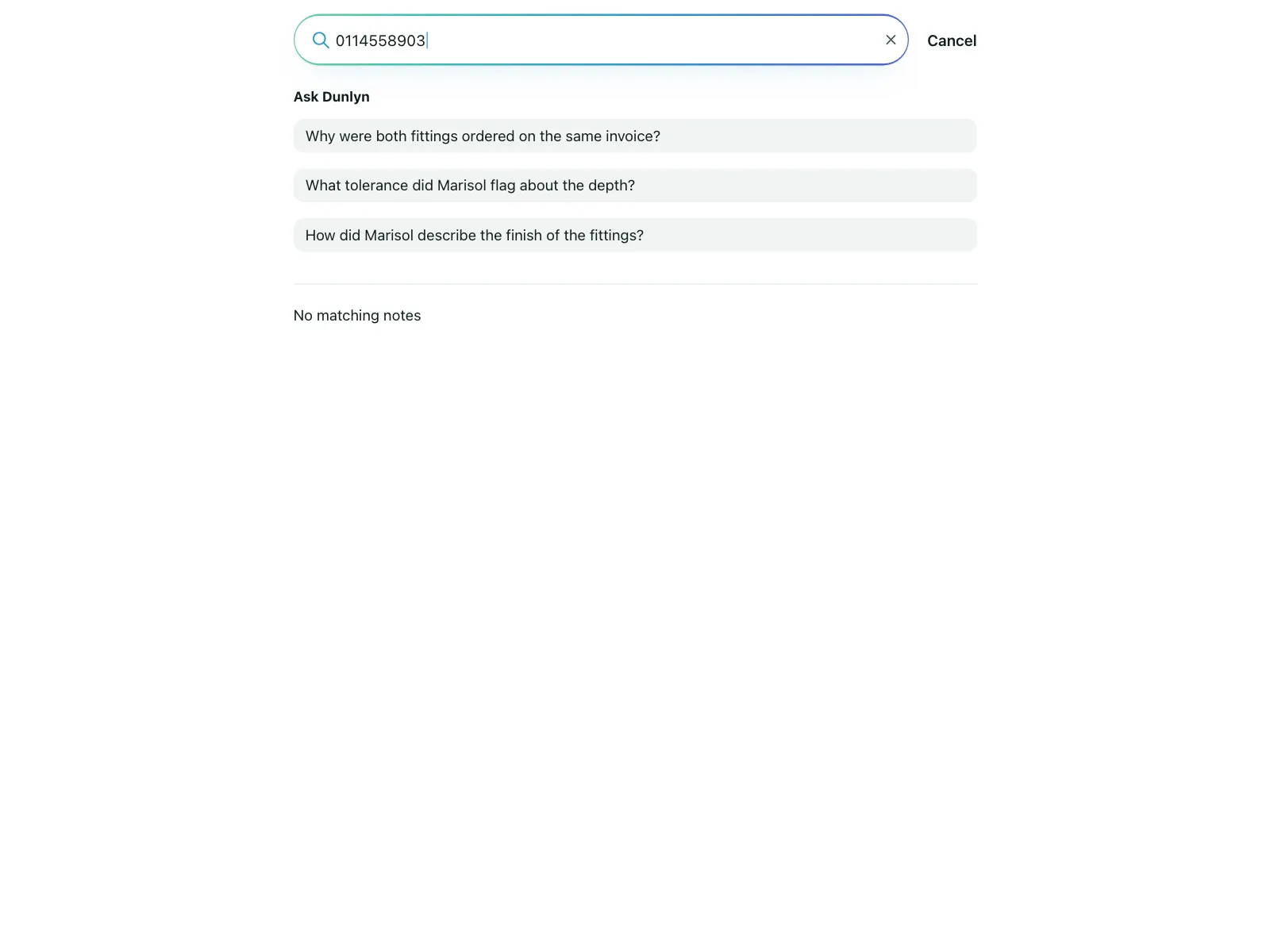 Search bar