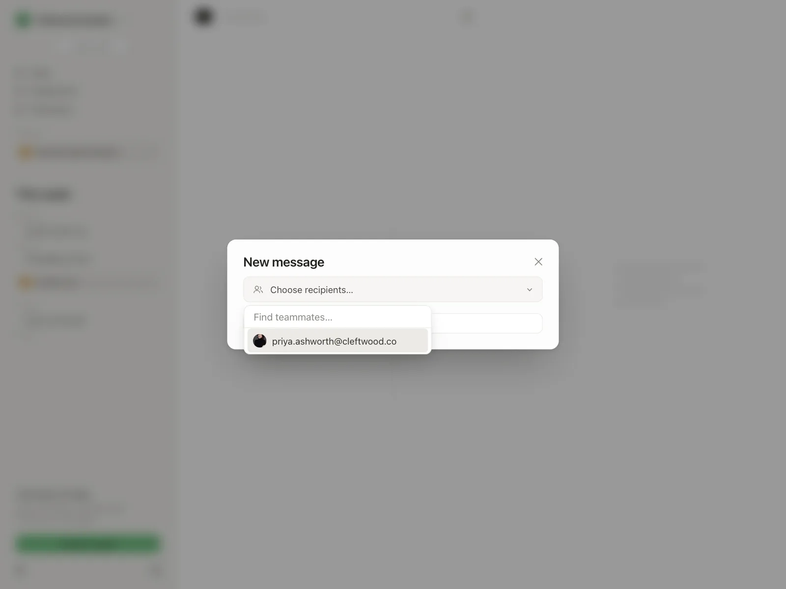 Search bar