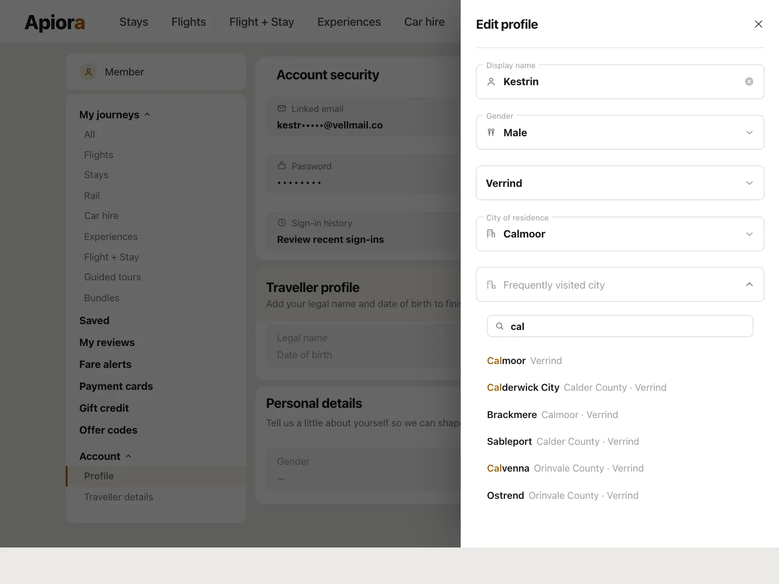 Search bar