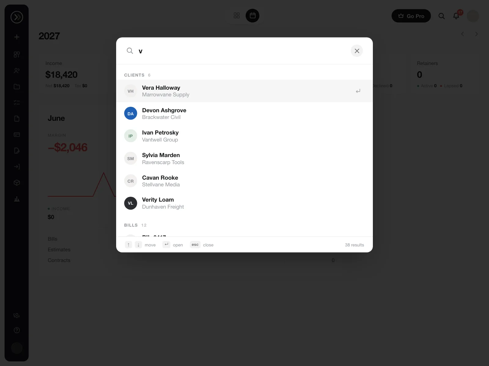 Search bar