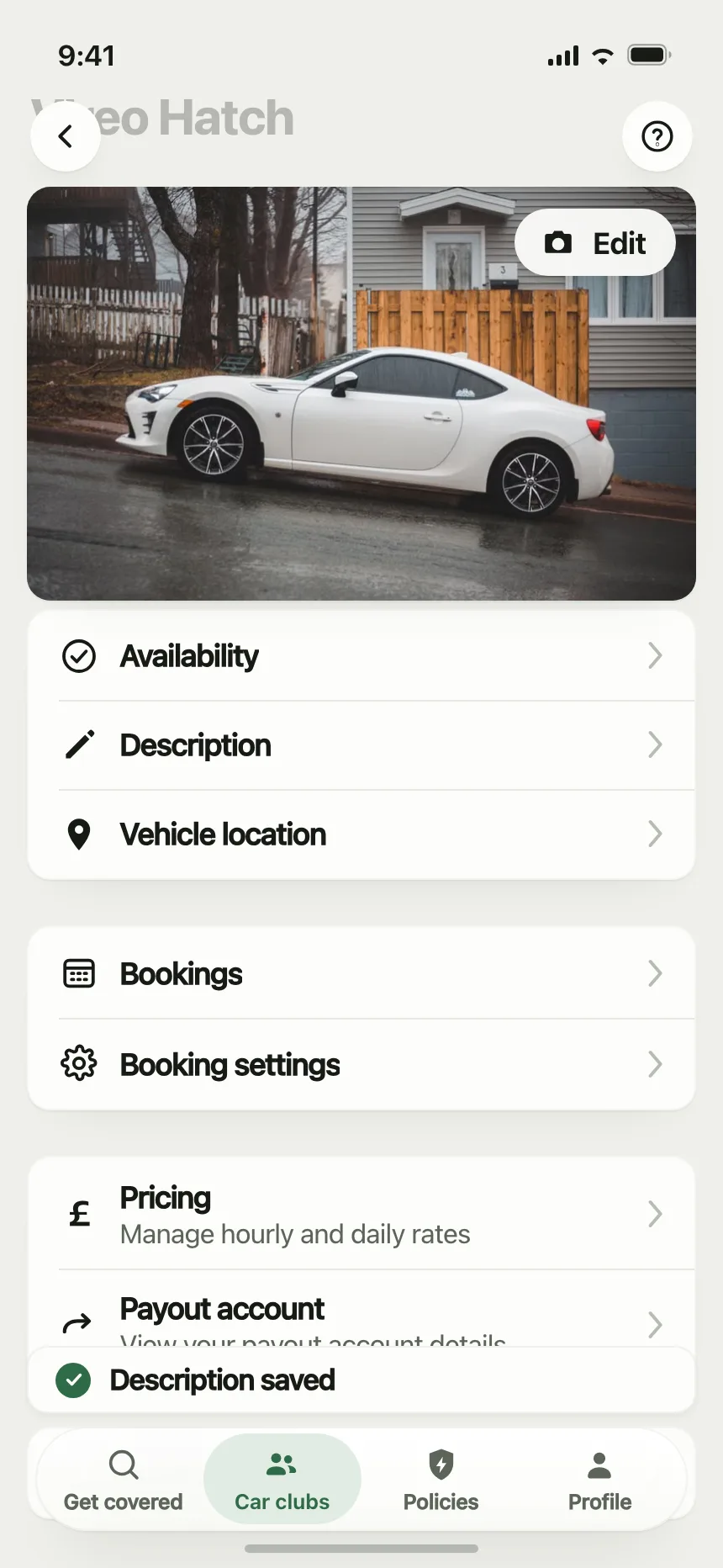 Settings