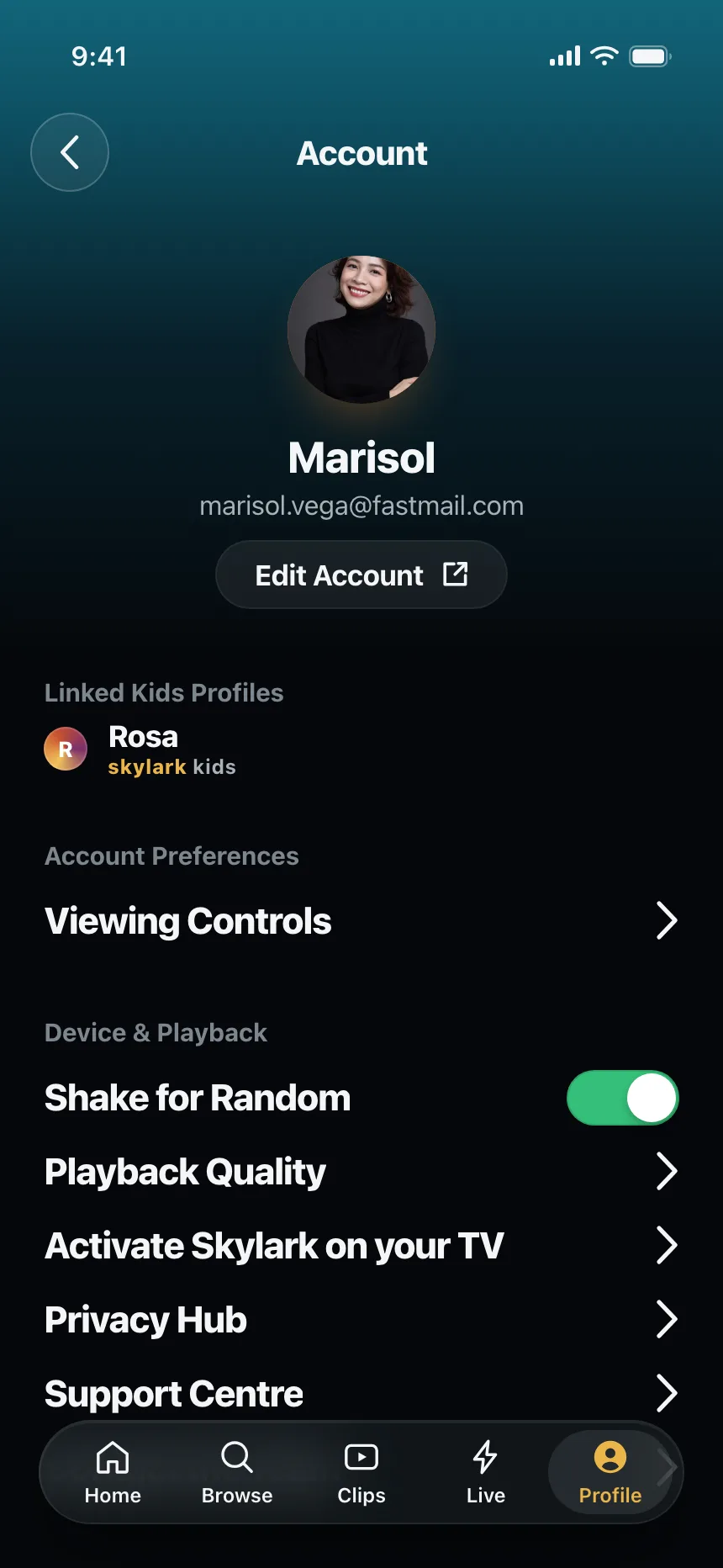 Settings