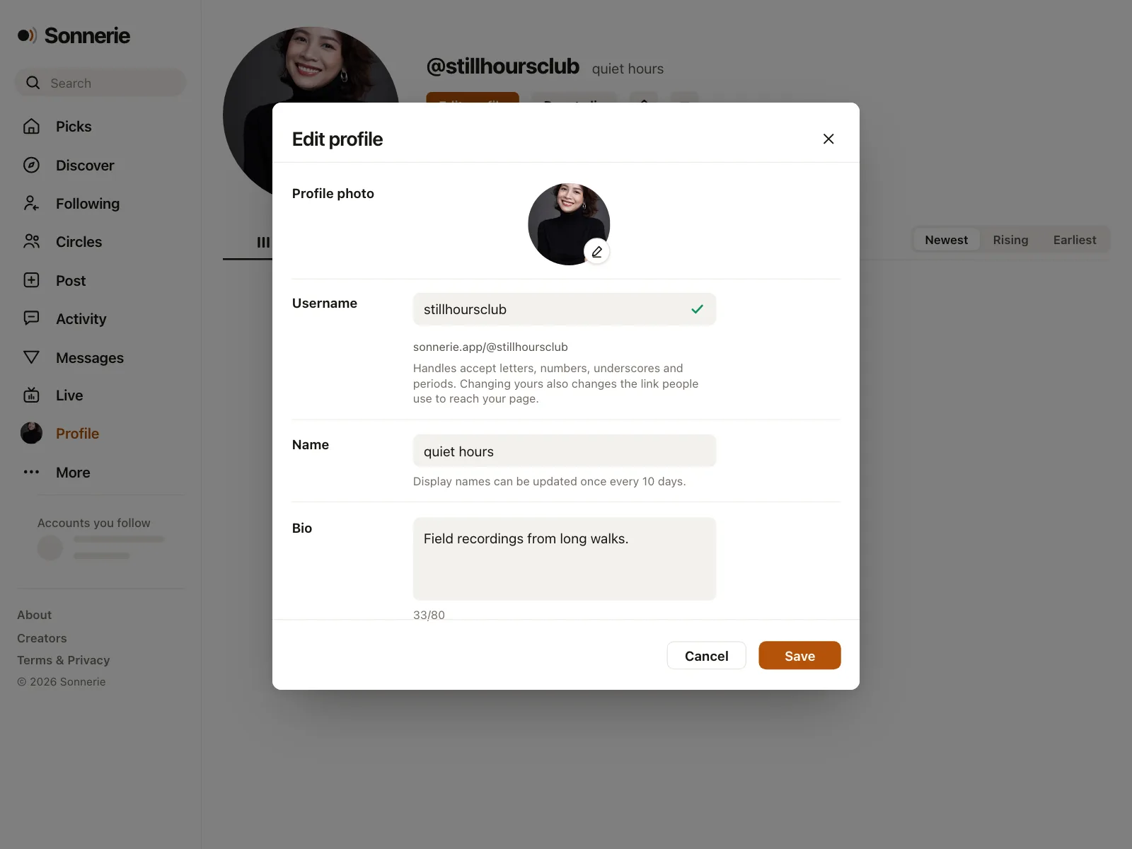 Settings