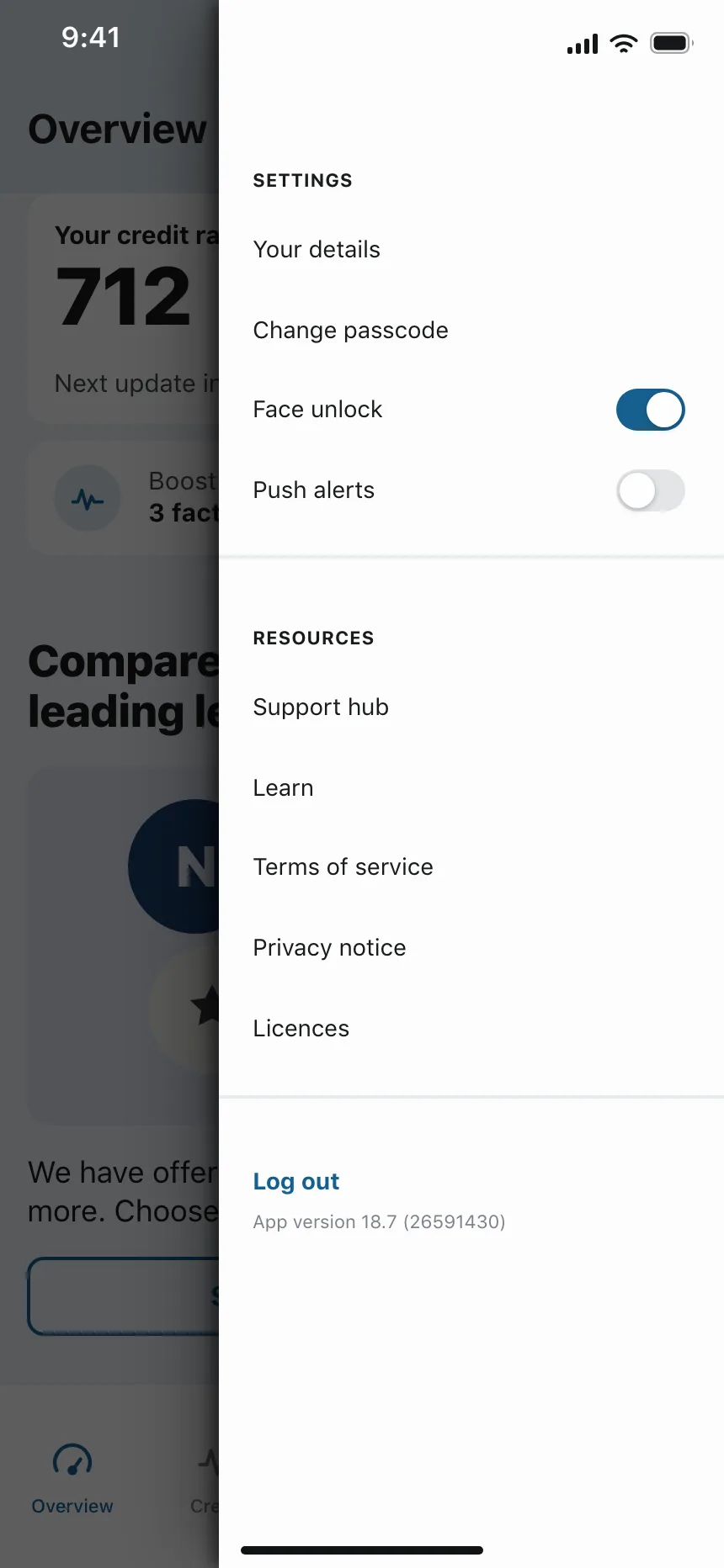 Side navigation