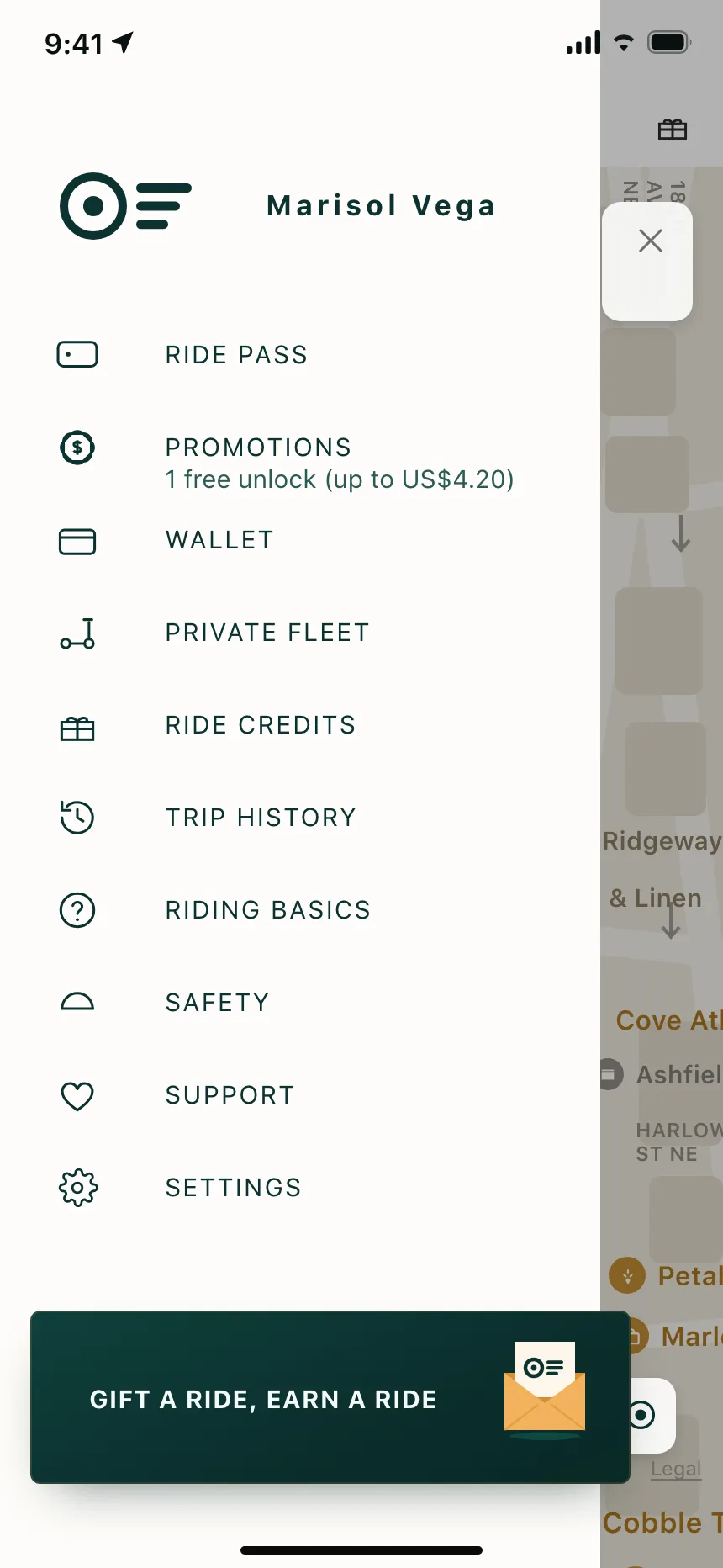 Side navigation