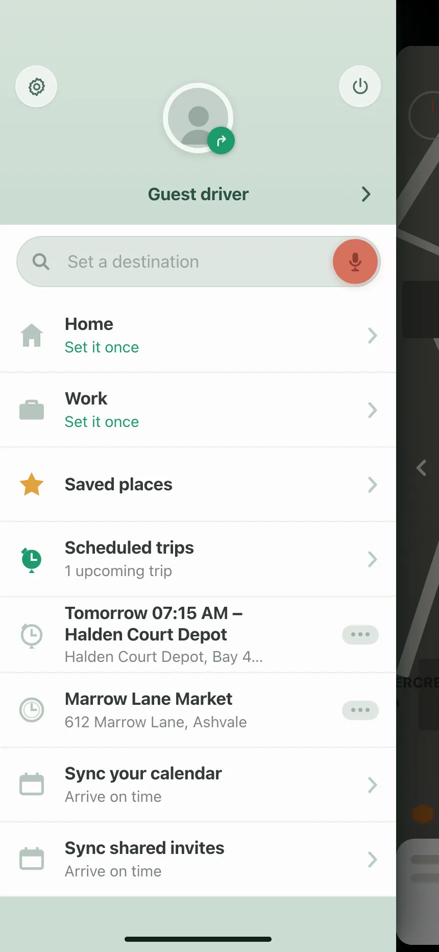 Side navigation