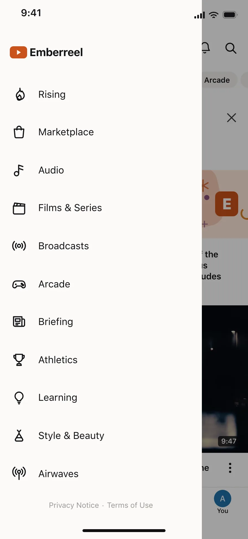 Side navigation