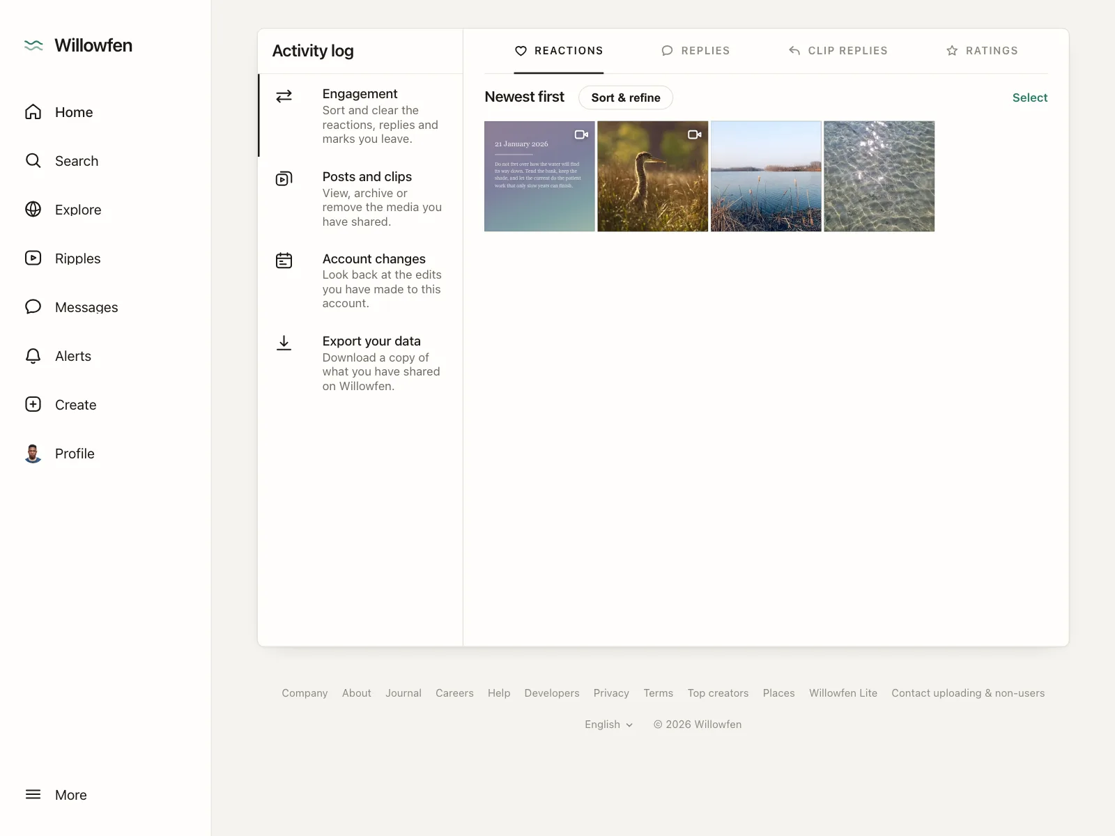 Side navigation