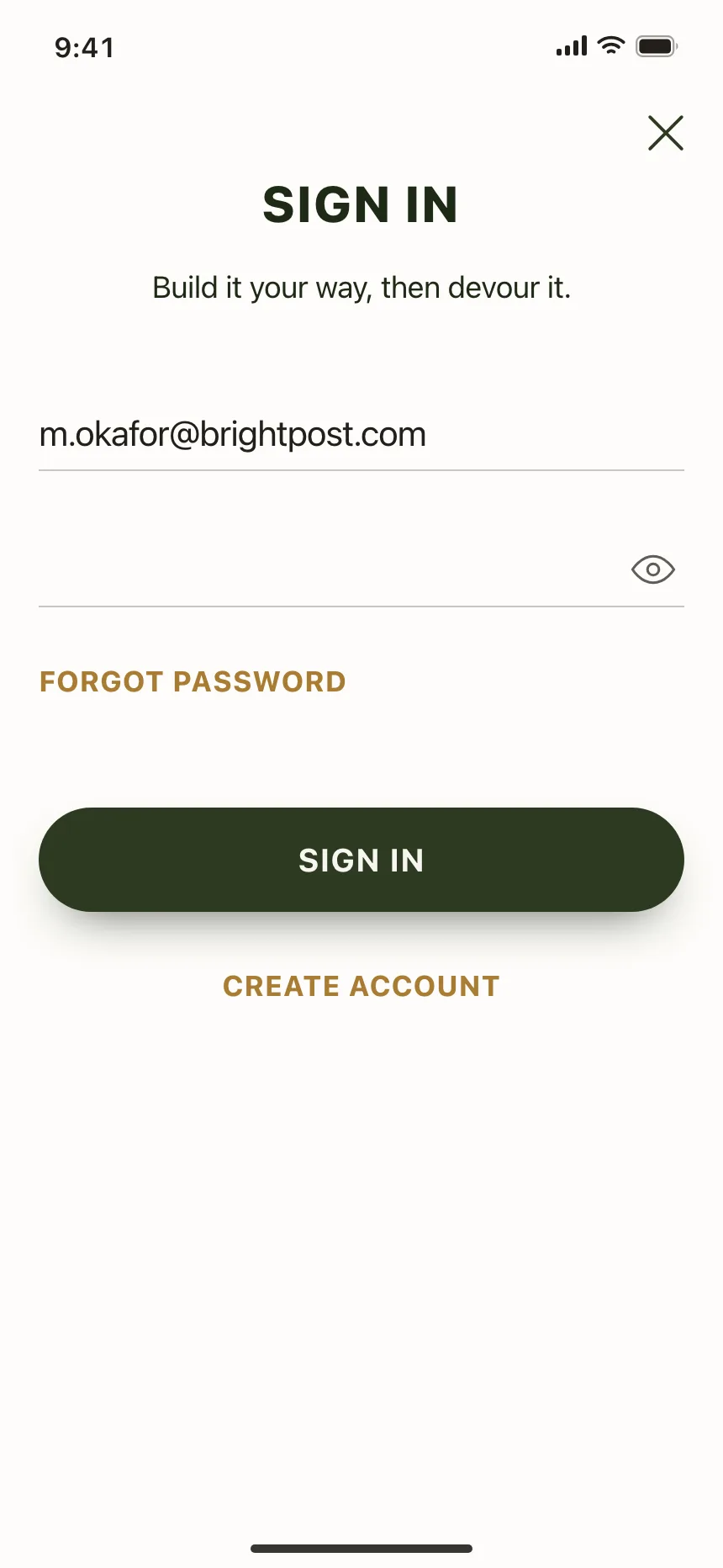 Sign in