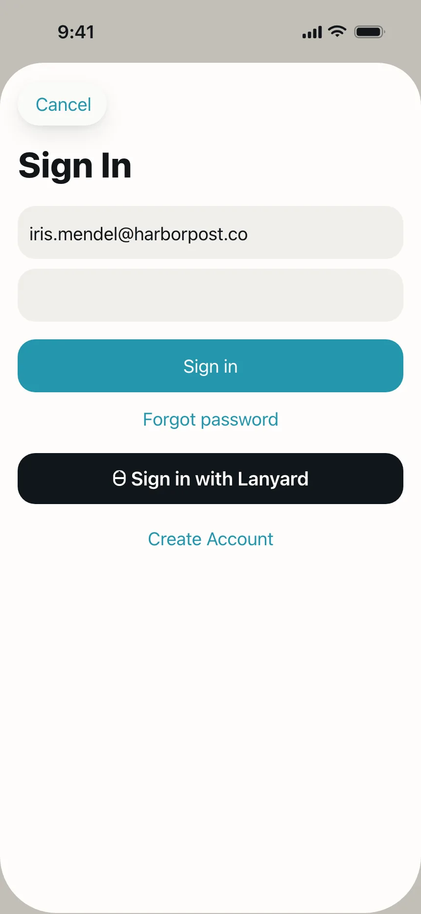 Sign in