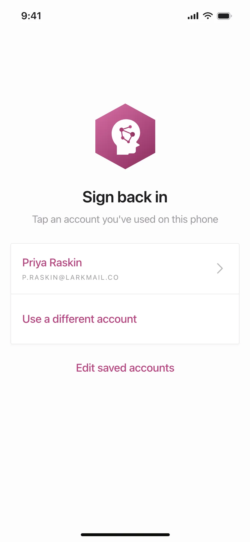 Sign in