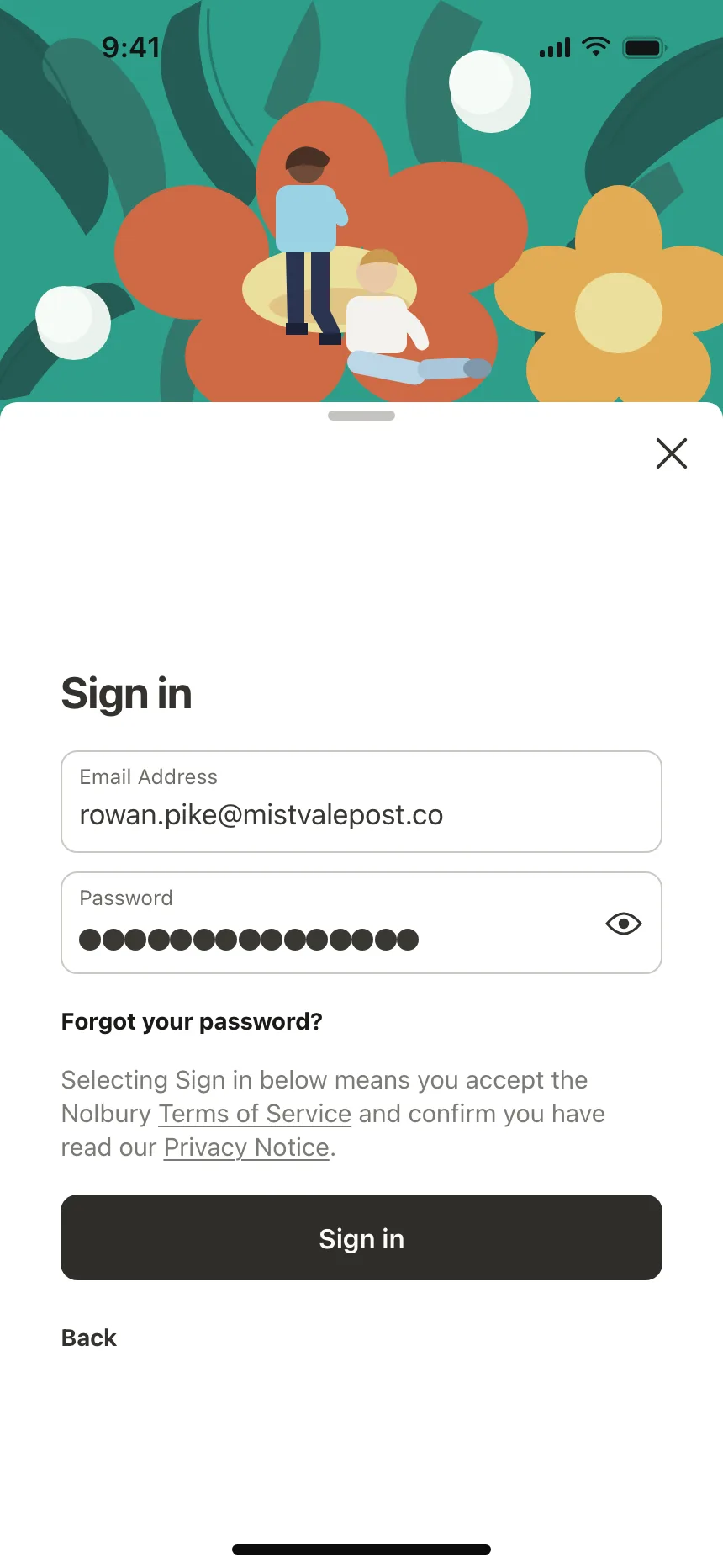 Sign in