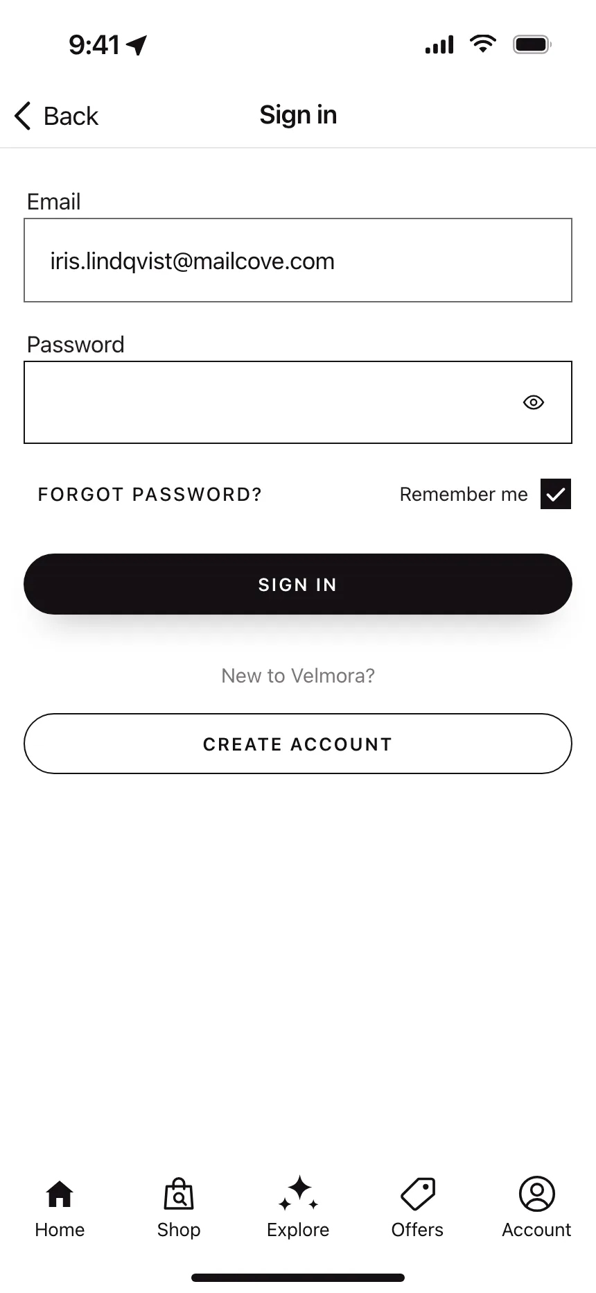 Sign in