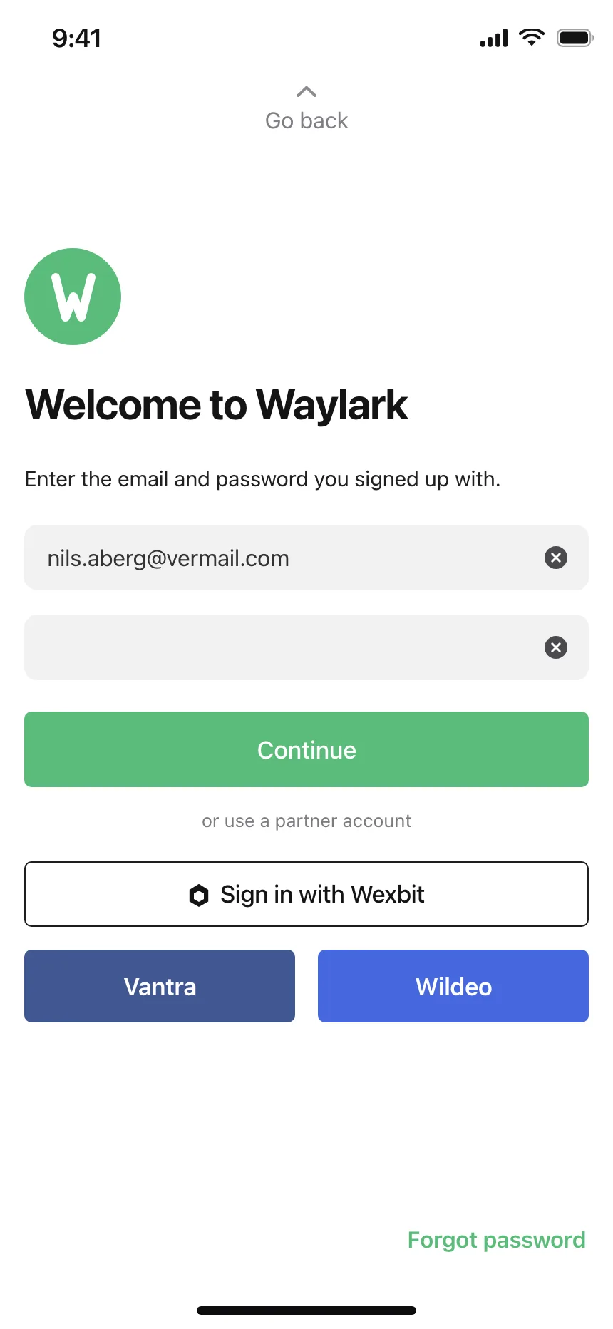 Sign in