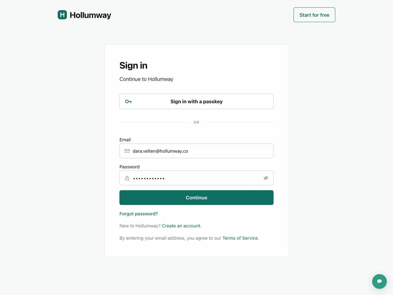 Sign in