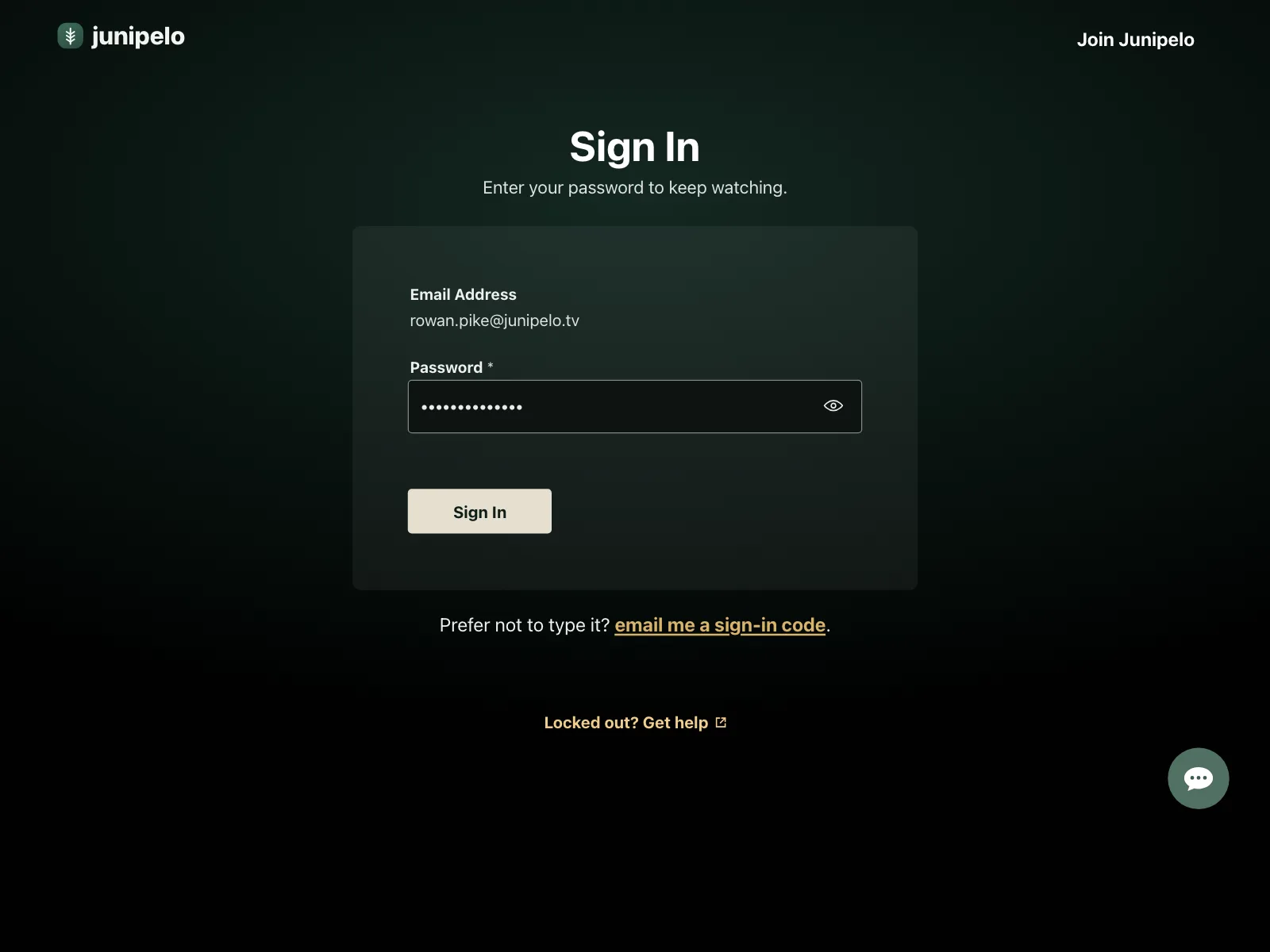 Sign in