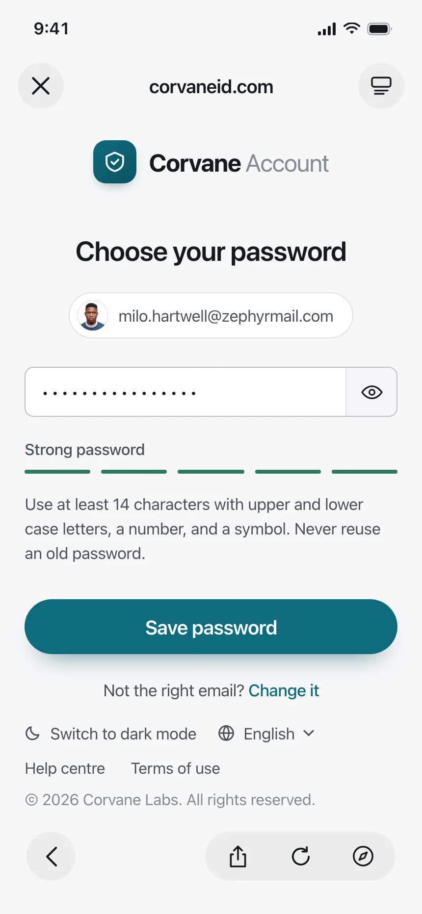 Sign up