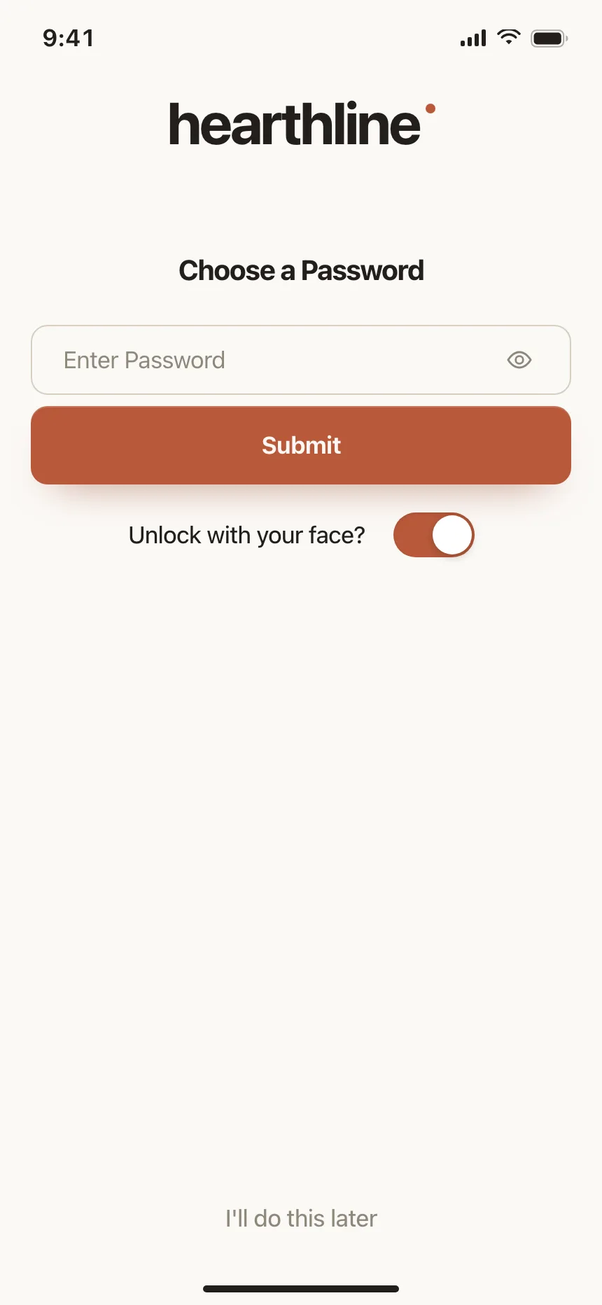 Sign up