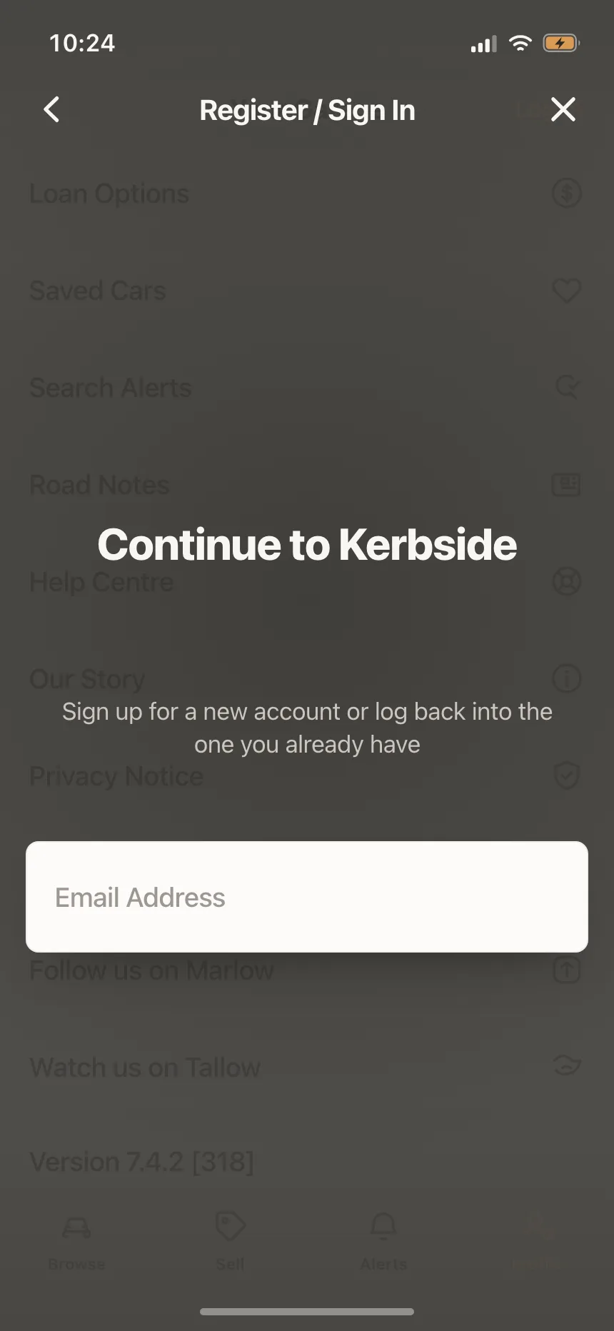 Sign up