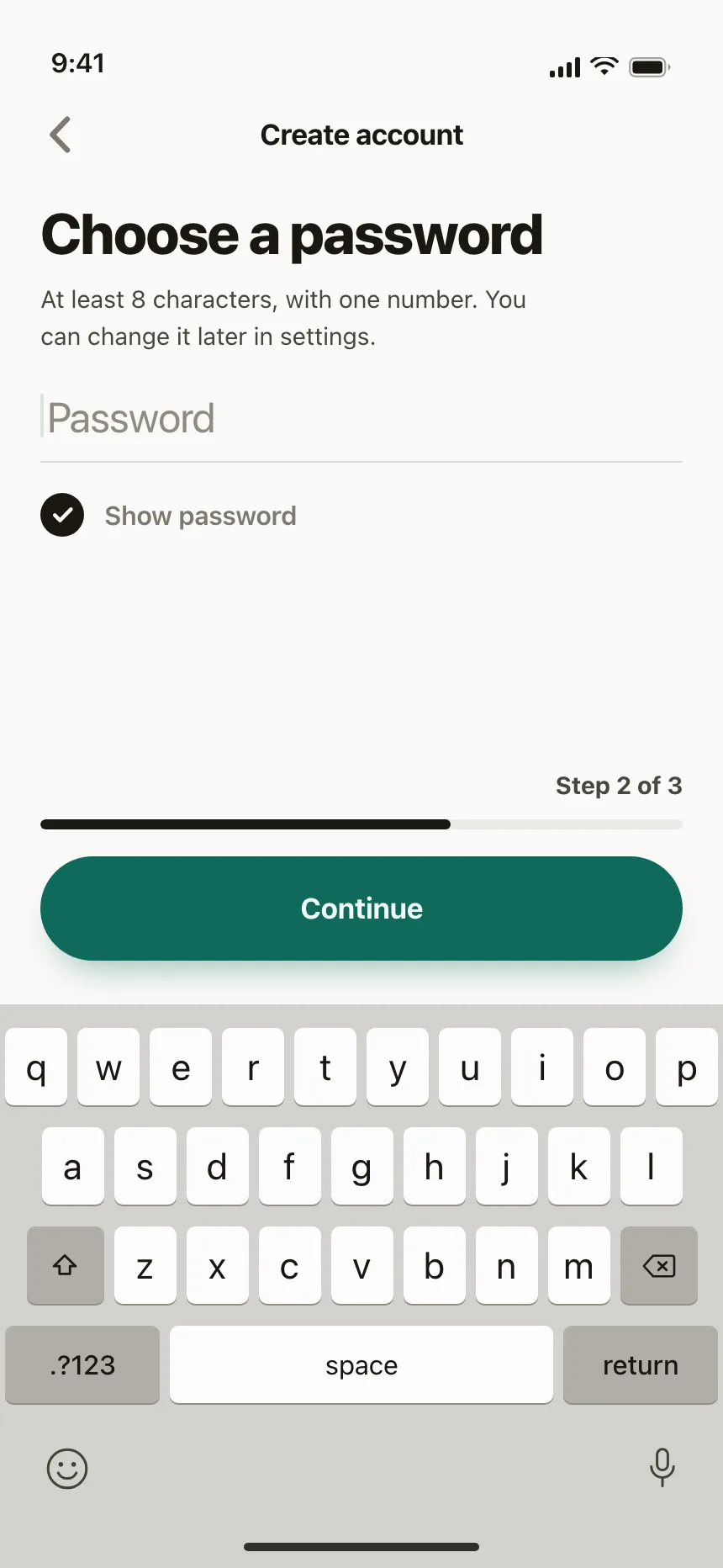 Sign up