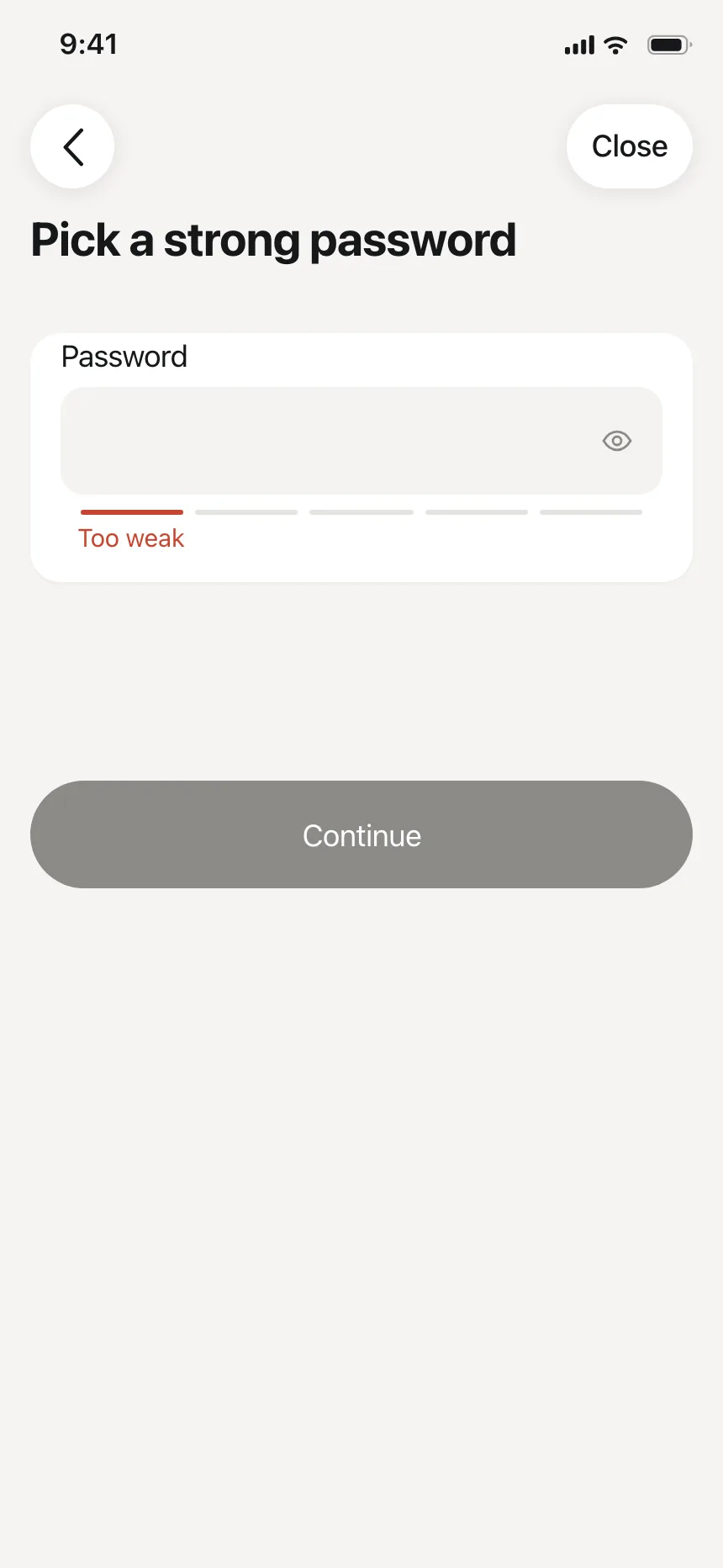 Sign up