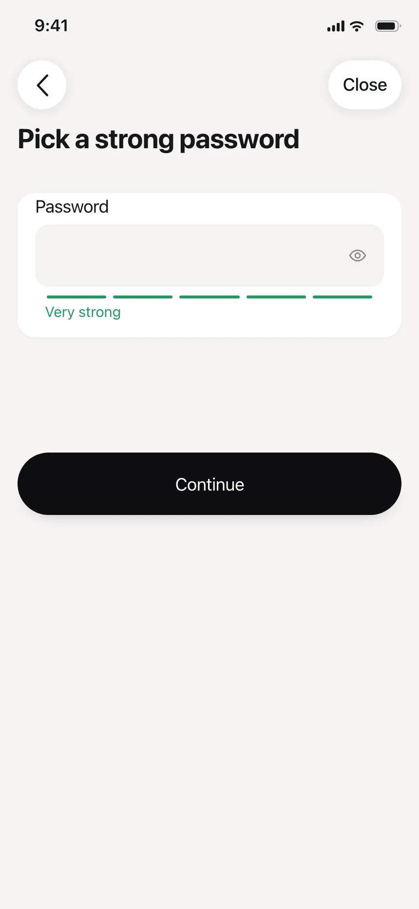 Sign up