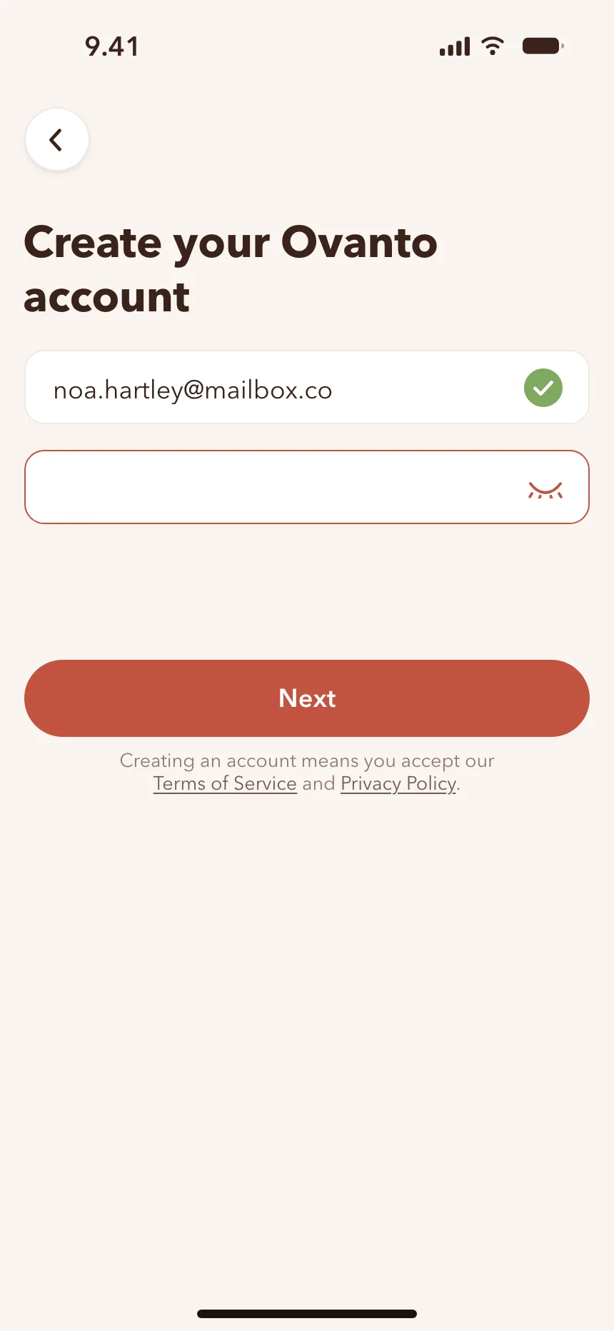 Sign up