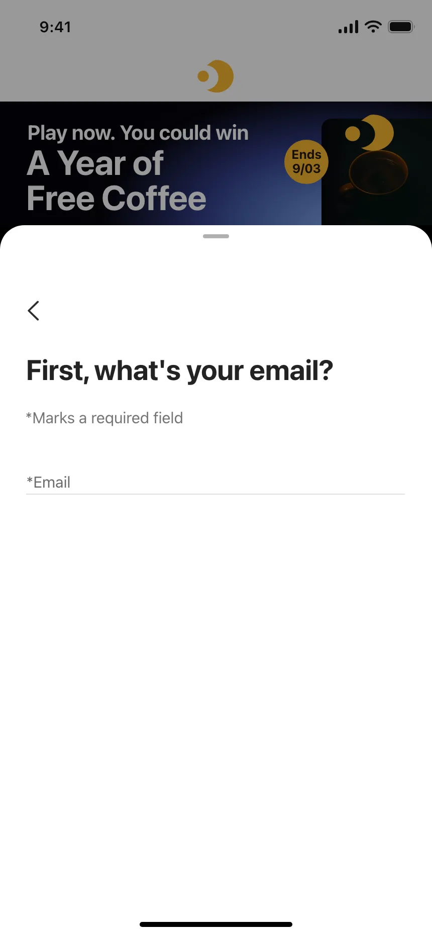 Sign up