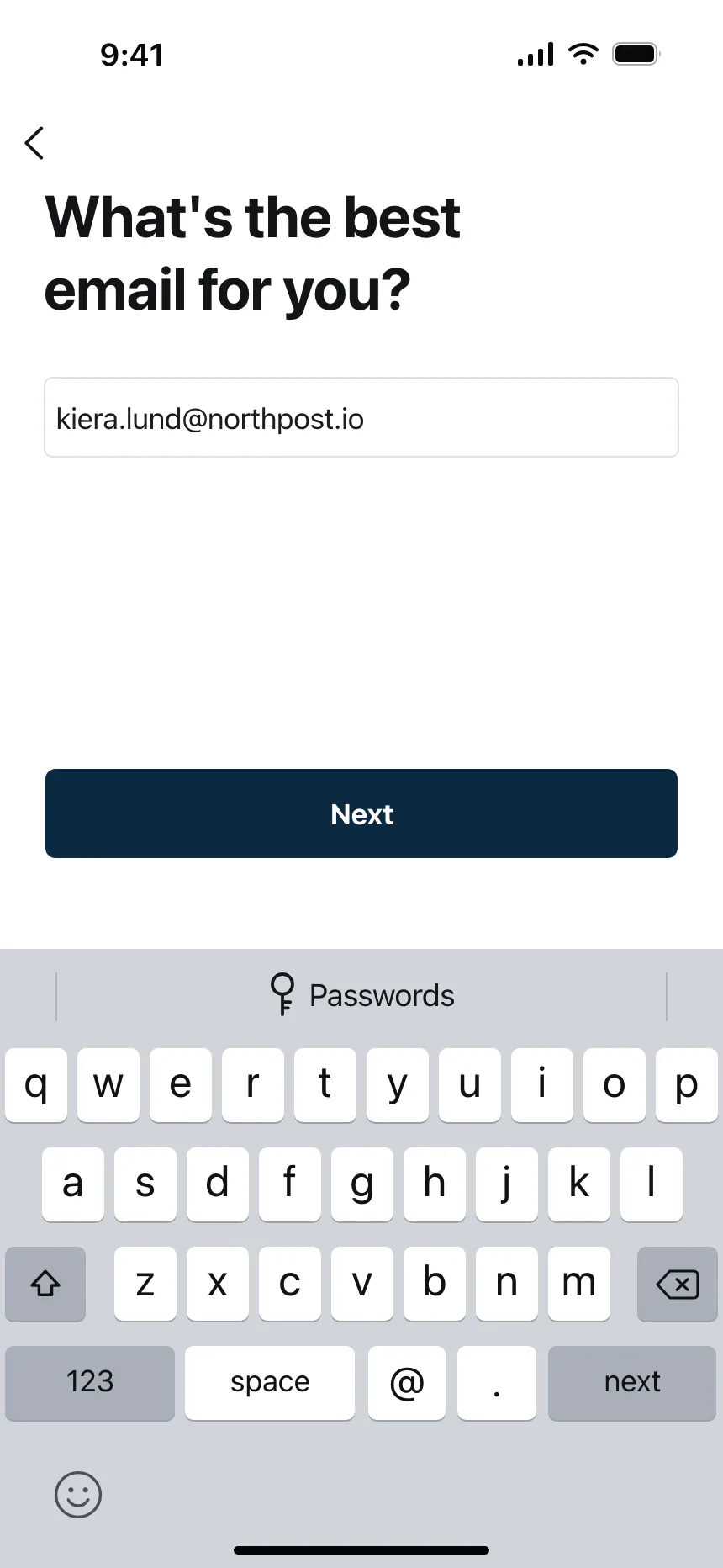 Sign up