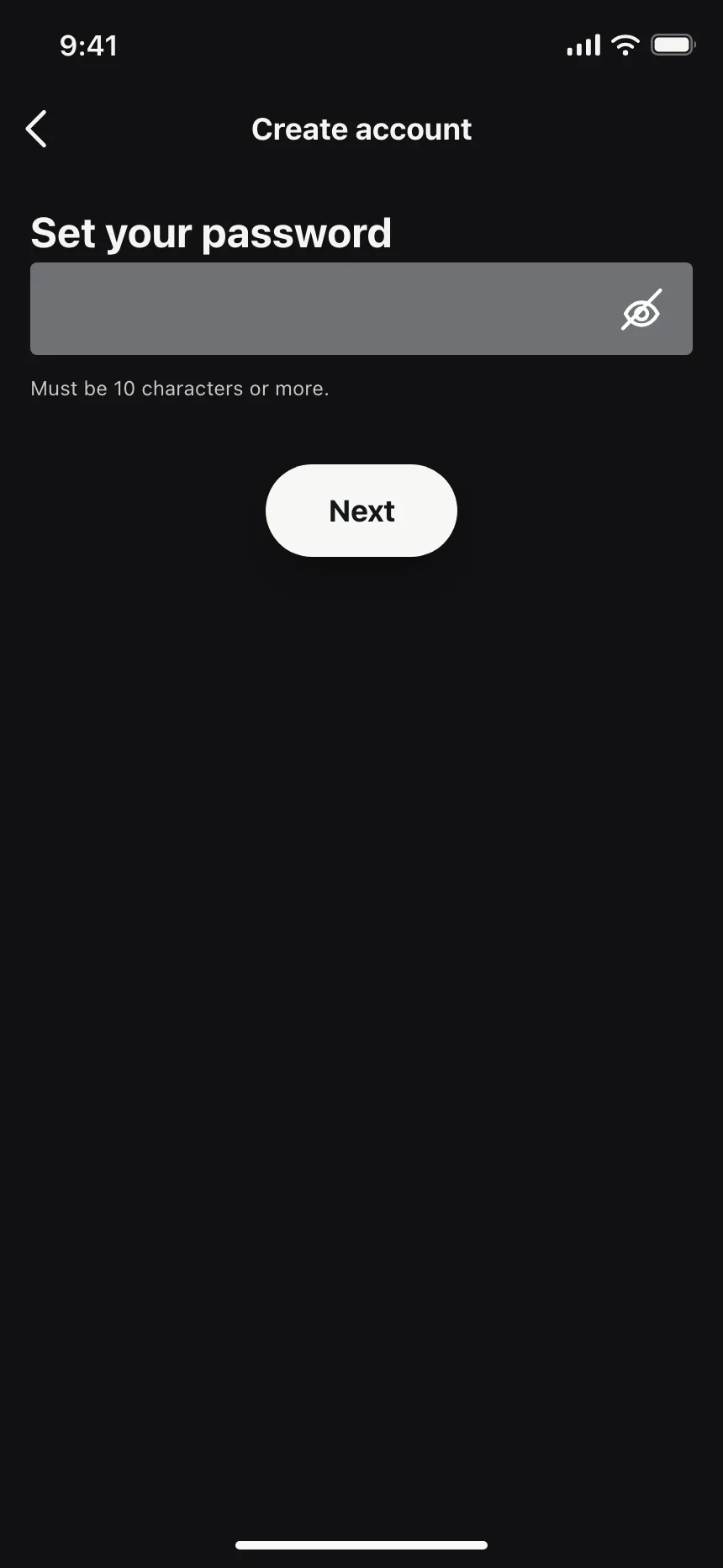Sign up