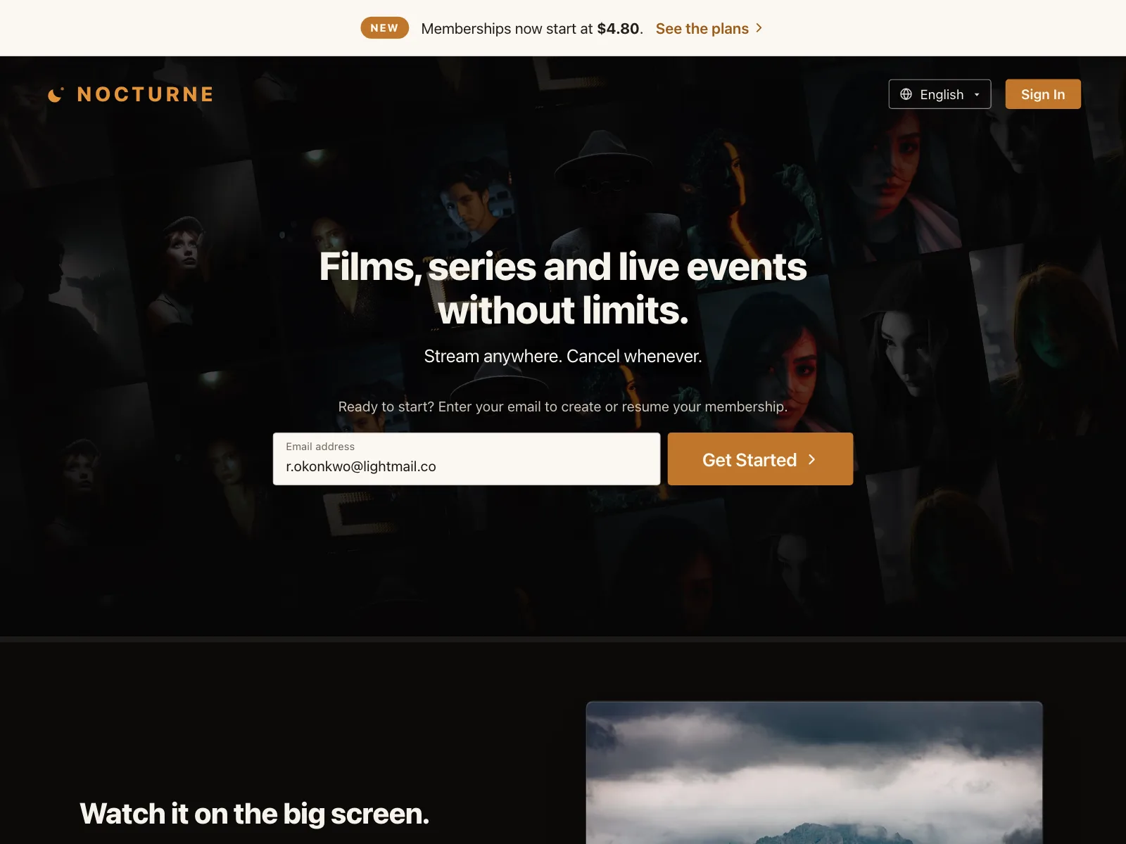 Sign up