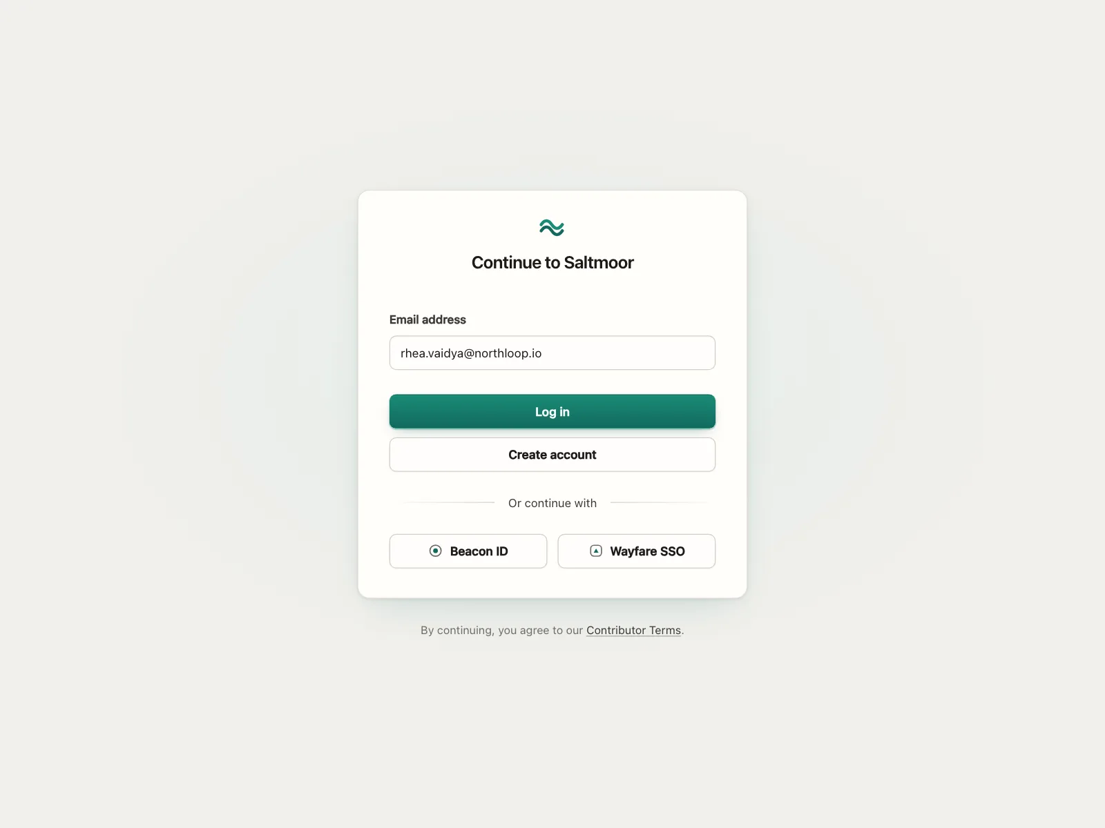 Sign up