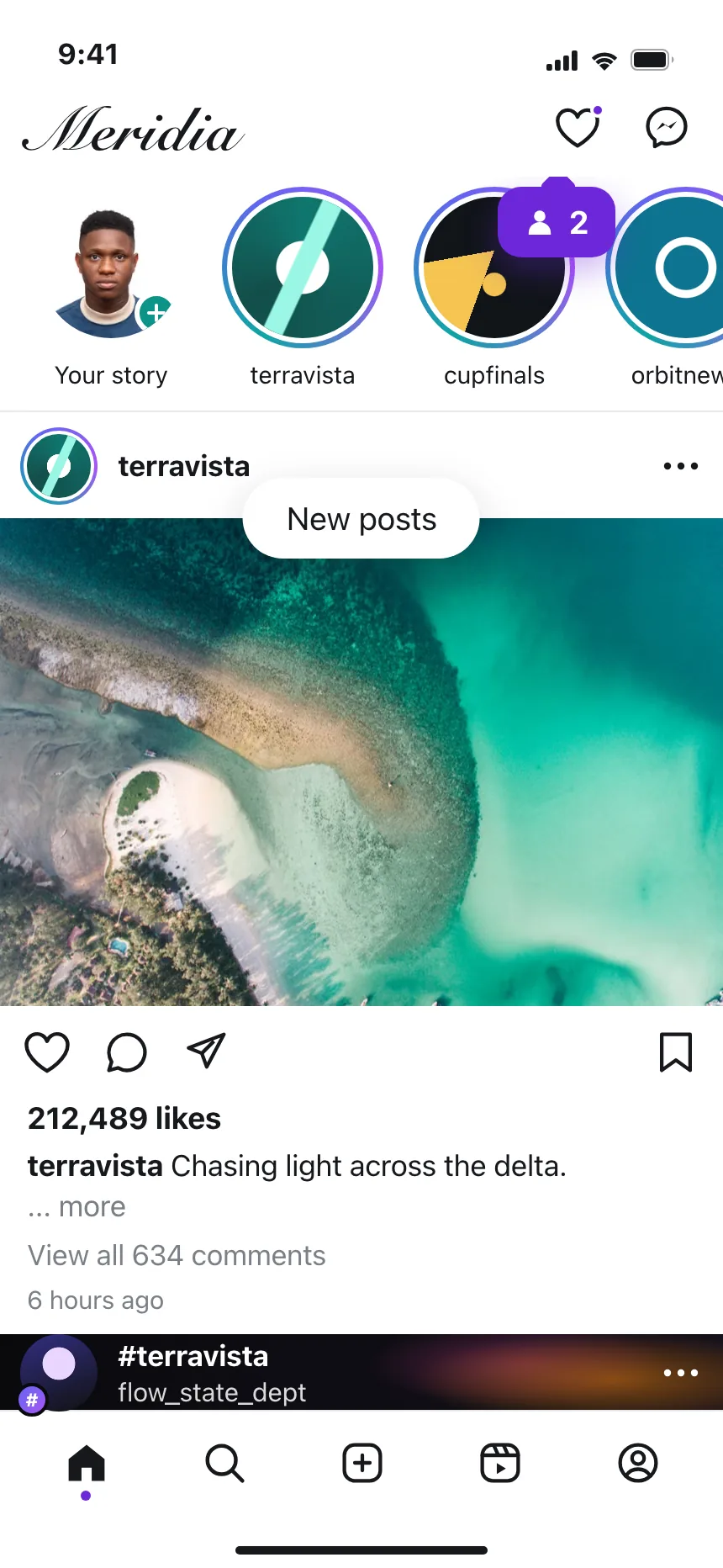 Social feed