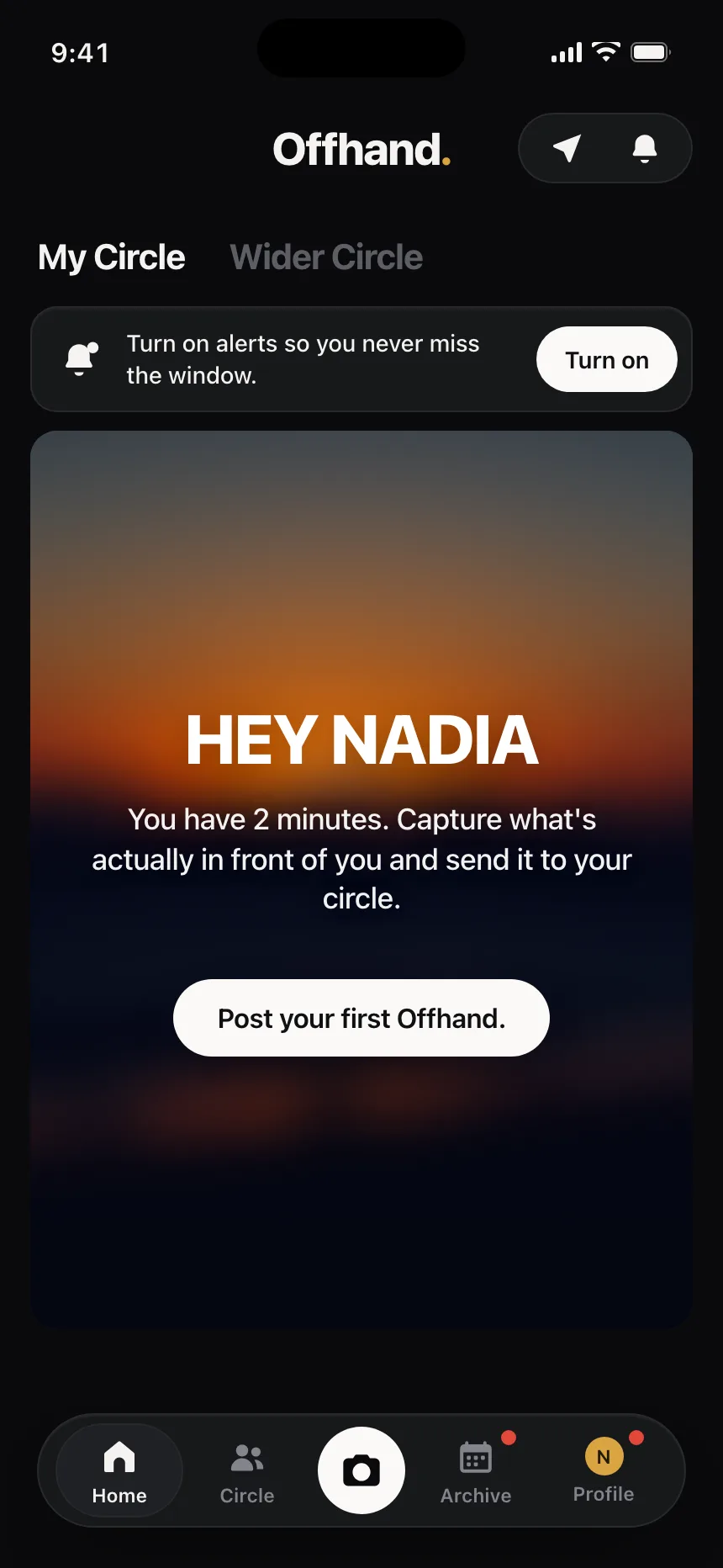 Social feed