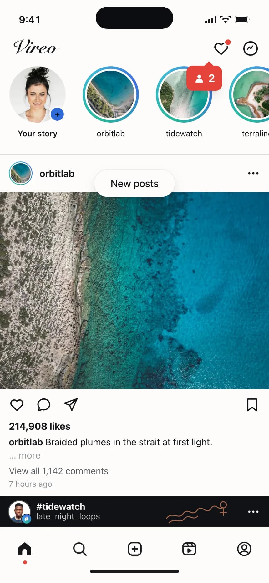 Social feed