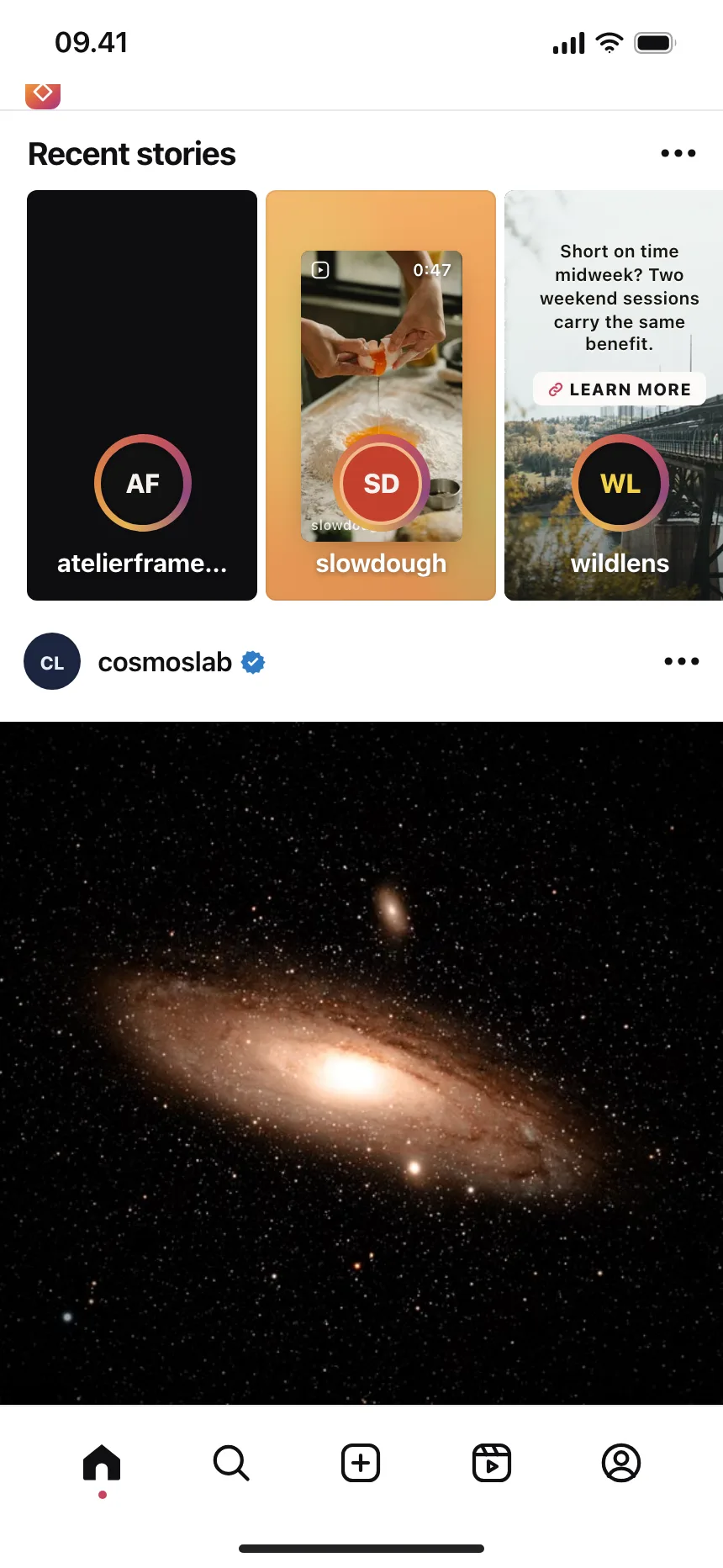Social feed