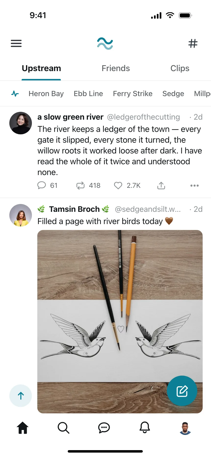 Social feed