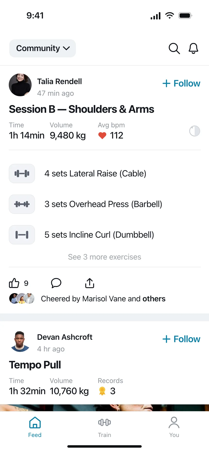 Social feed
