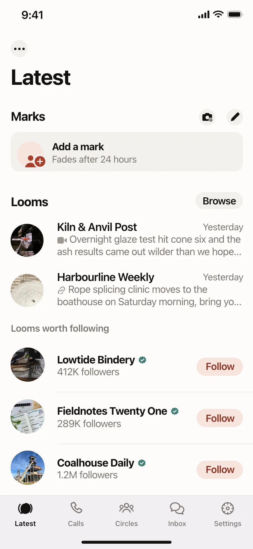 Social feed