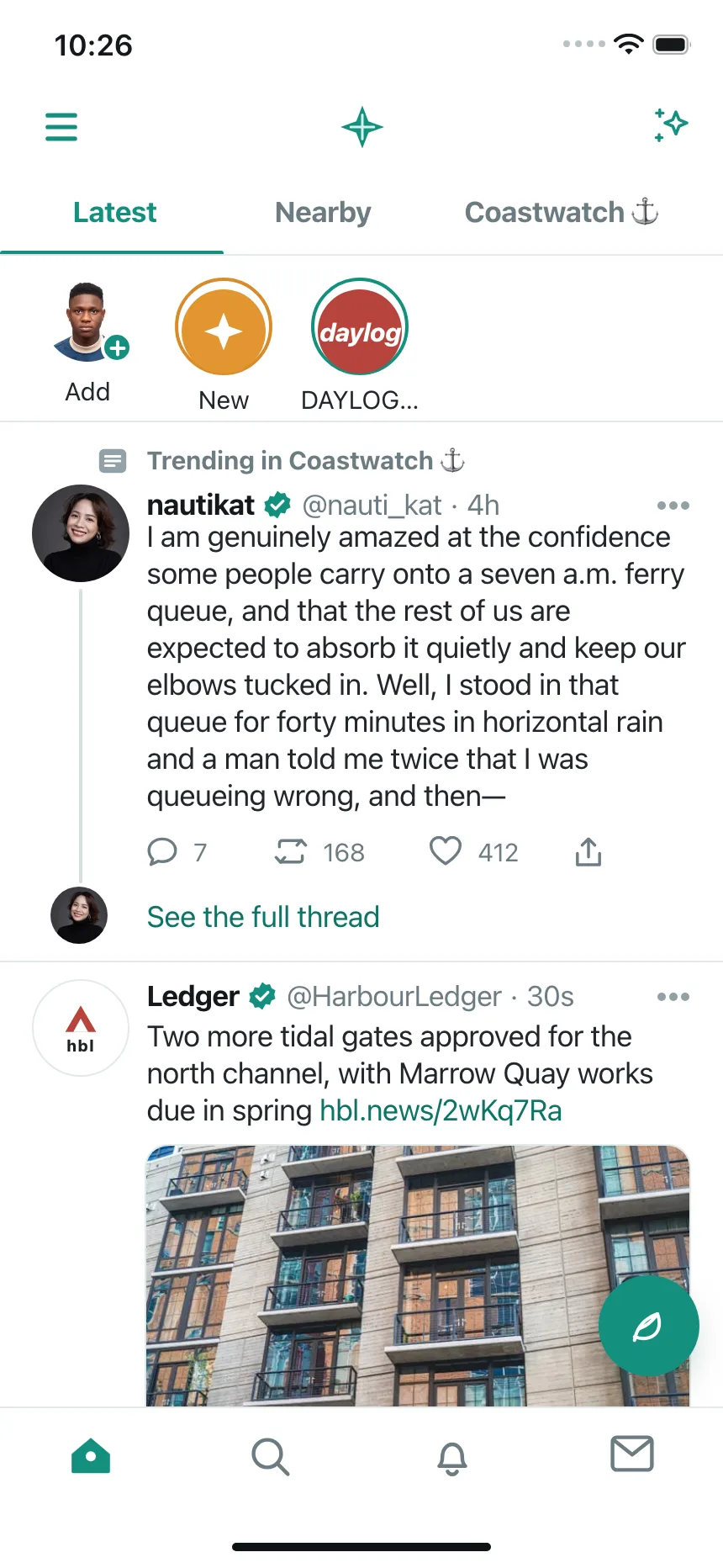 Social feed