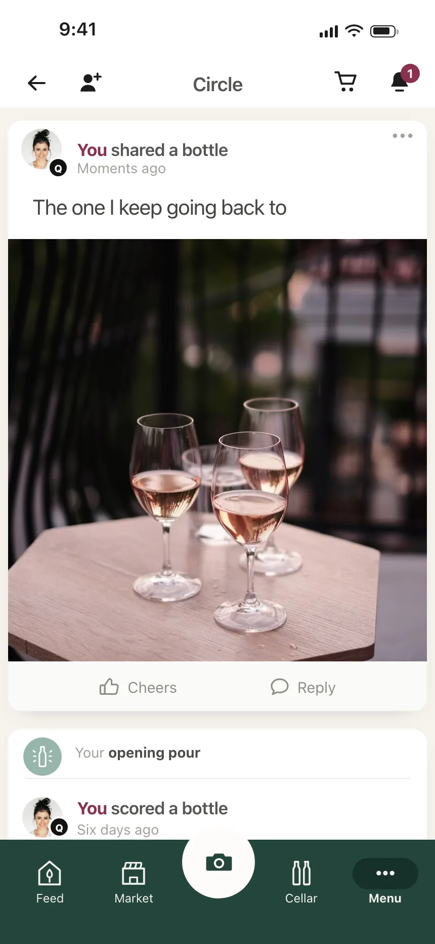 Social feed
