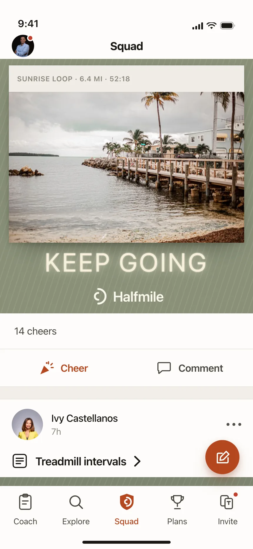 Social feed