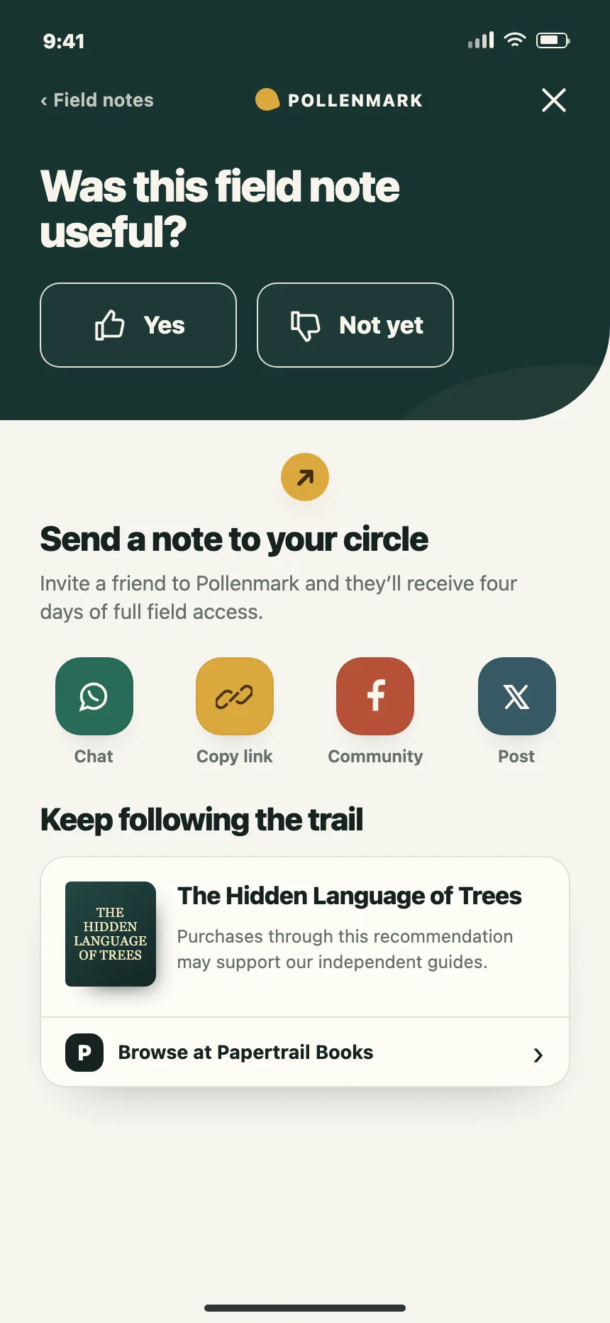 Social links