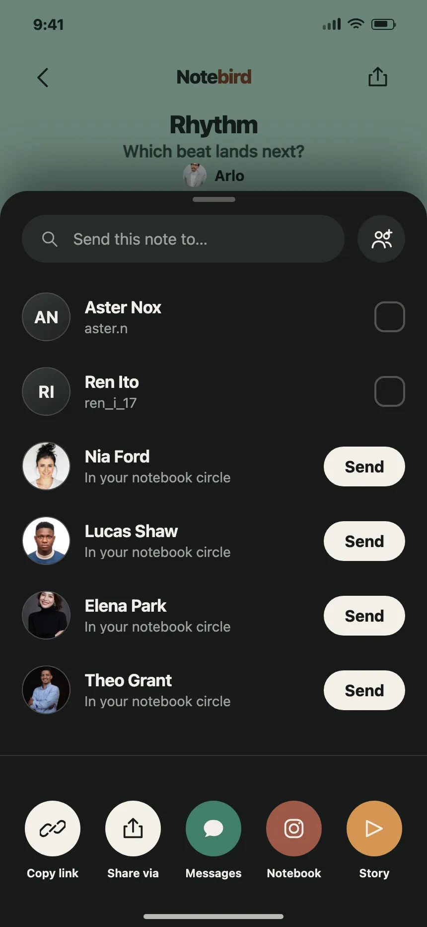 Social links